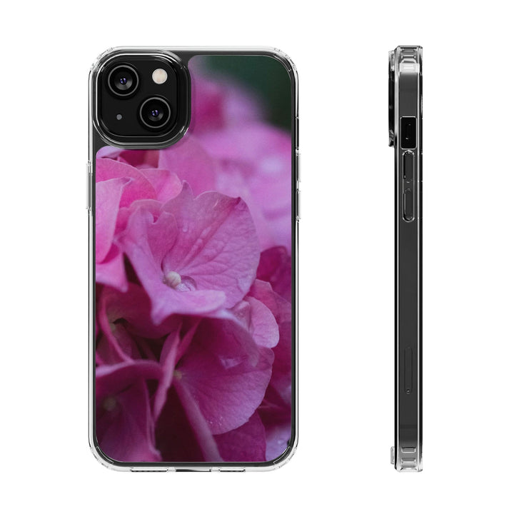 Pink Hydrangea Detail - Phone Case Featuring Photography Art - Visiting This World