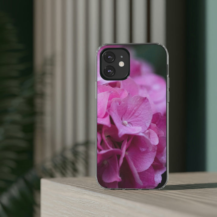 Pink Hydrangea Detail - Phone Case Featuring Photography Art - Visiting This World