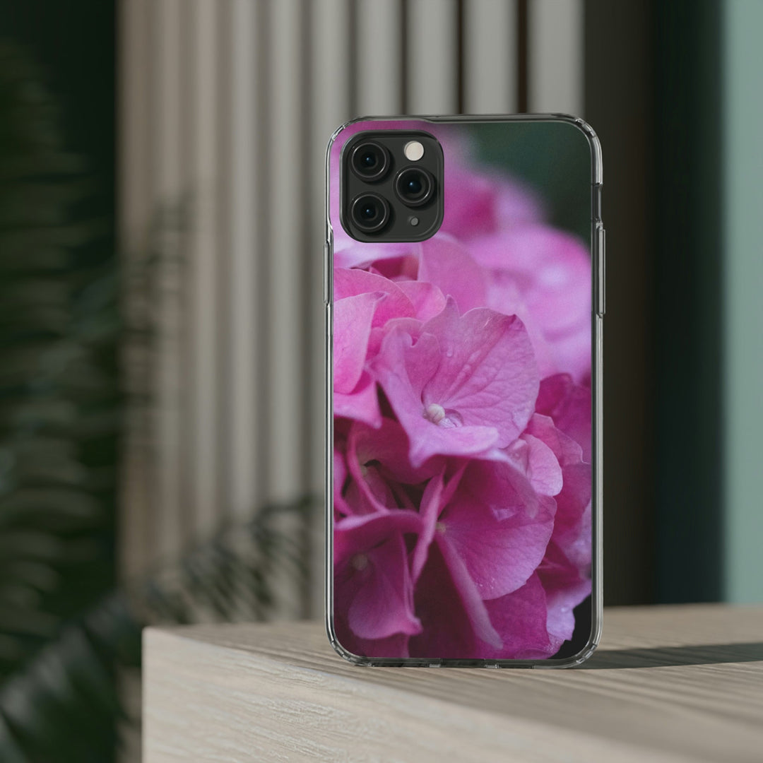 Pink Hydrangea Detail - Phone Case Featuring Photography Art - Visiting This World