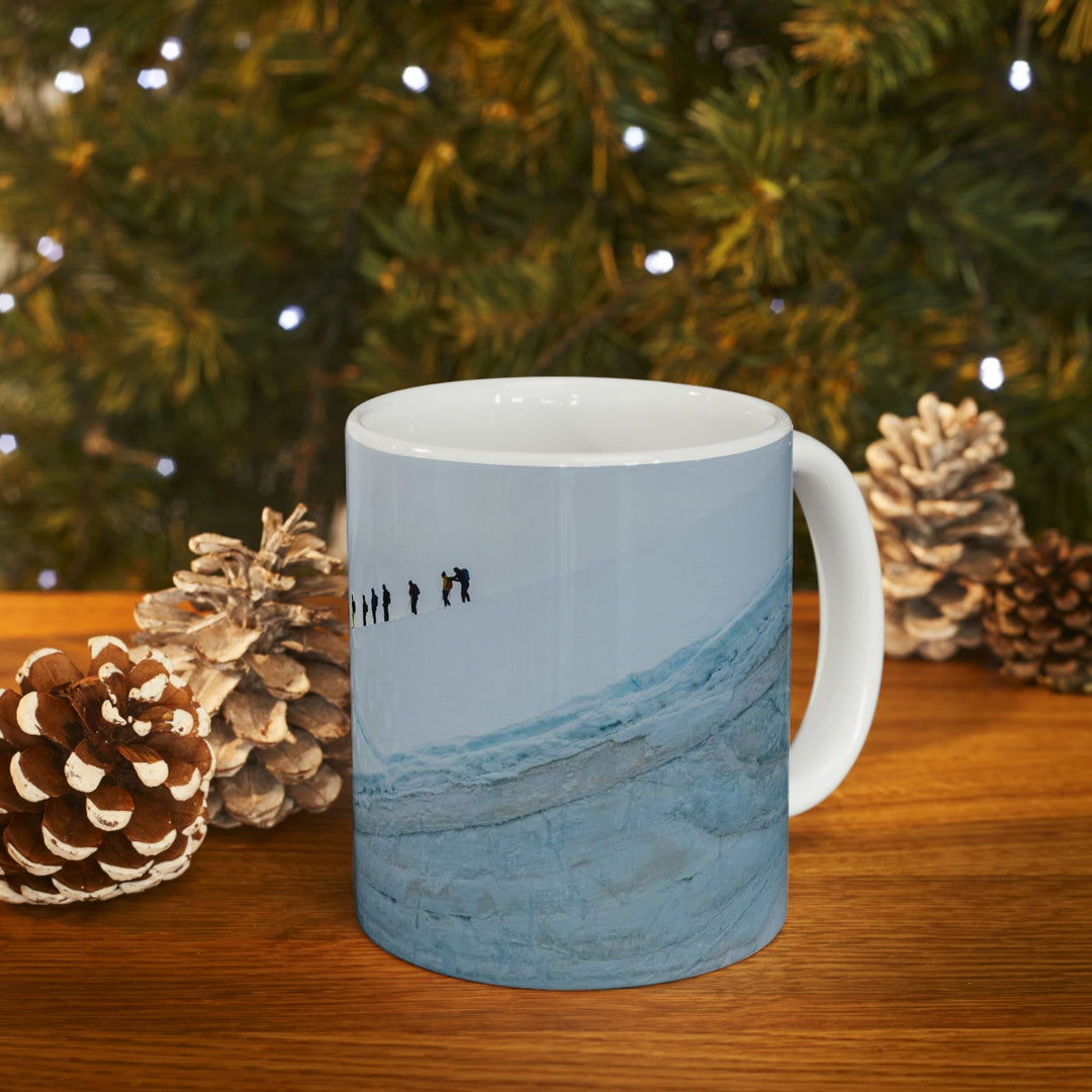 Preparing for the Climb - Ceramic Mug 11oz - Visiting This World