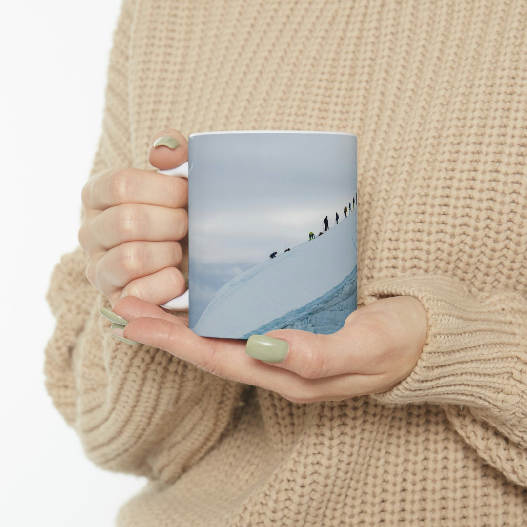 Preparing for the Climb - Ceramic Mug 11oz - Visiting This World