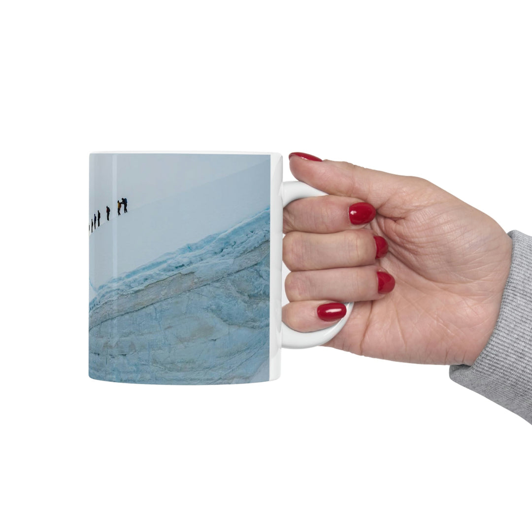 Preparing for the Climb - Ceramic Mug 11oz - Visiting This World