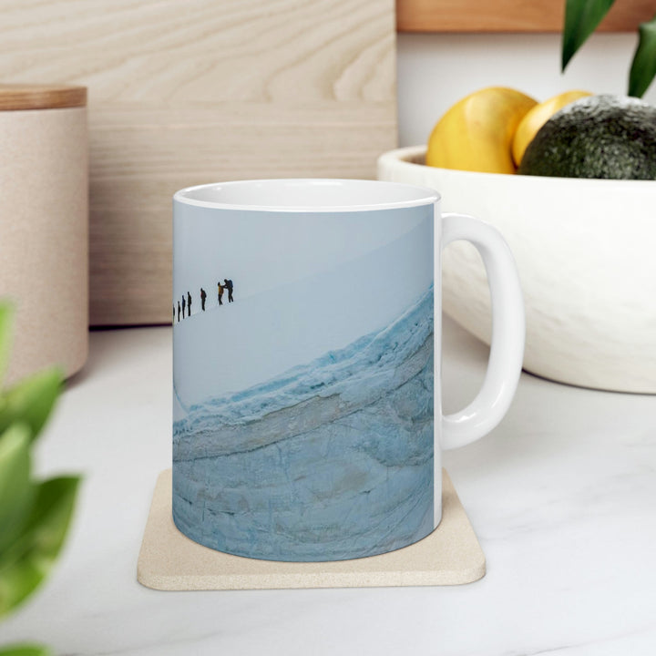 Preparing for the Climb - Ceramic Mug 11oz - Visiting This World