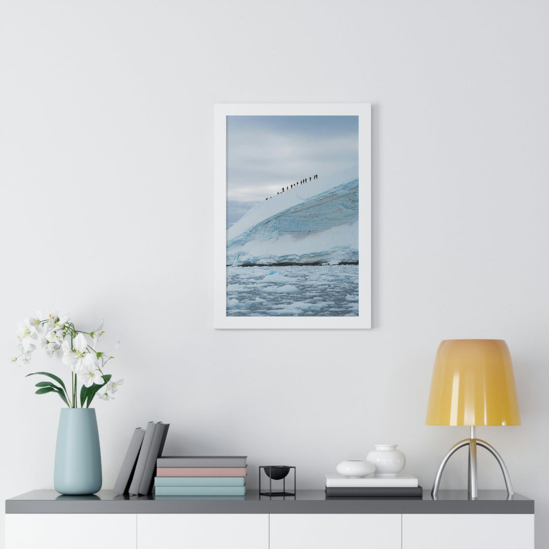 Preparing for the Climb - Framed Print - Visiting This World