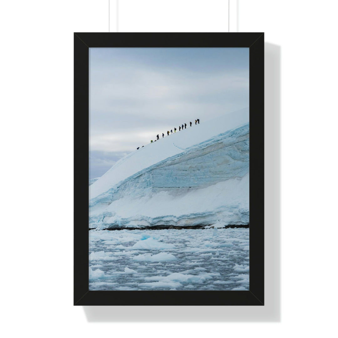 Preparing for the Climb - Framed Print - Visiting This World