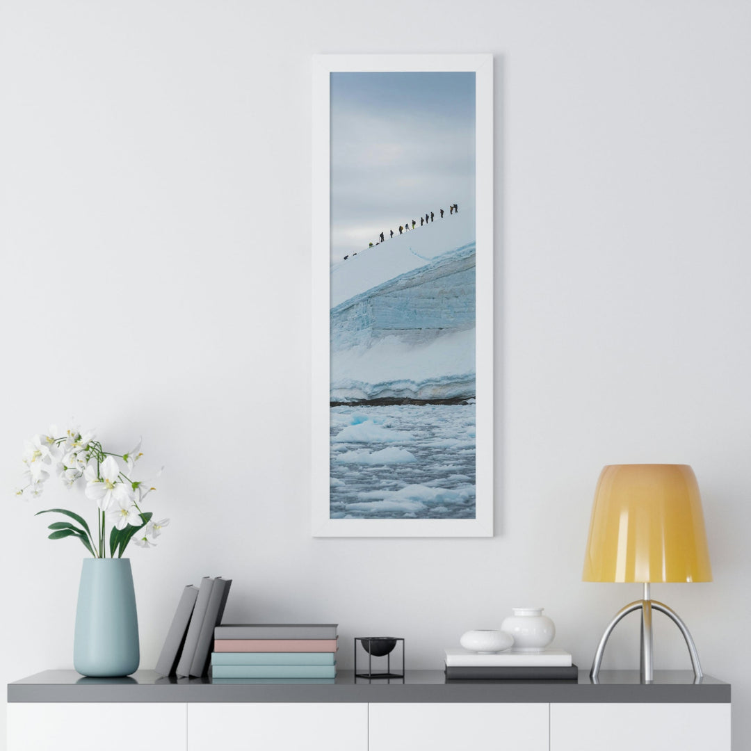 Preparing for the Climb - Framed Print - Visiting This World