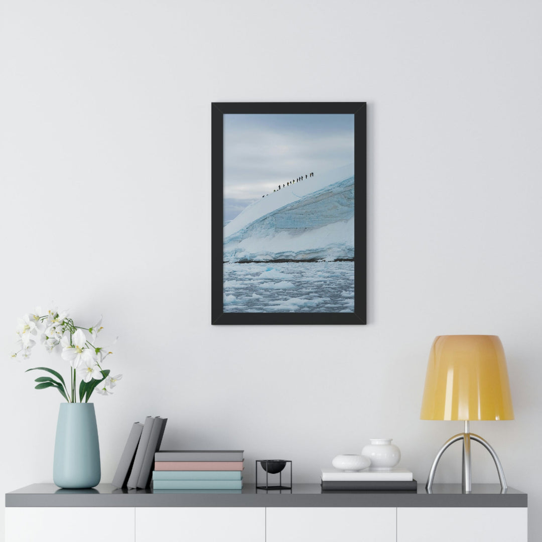 Preparing for the Climb - Framed Print - Visiting This World