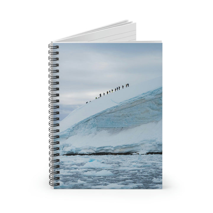 Preparing for the Climb - Spiral Ruled Line Notebook - Visiting This World