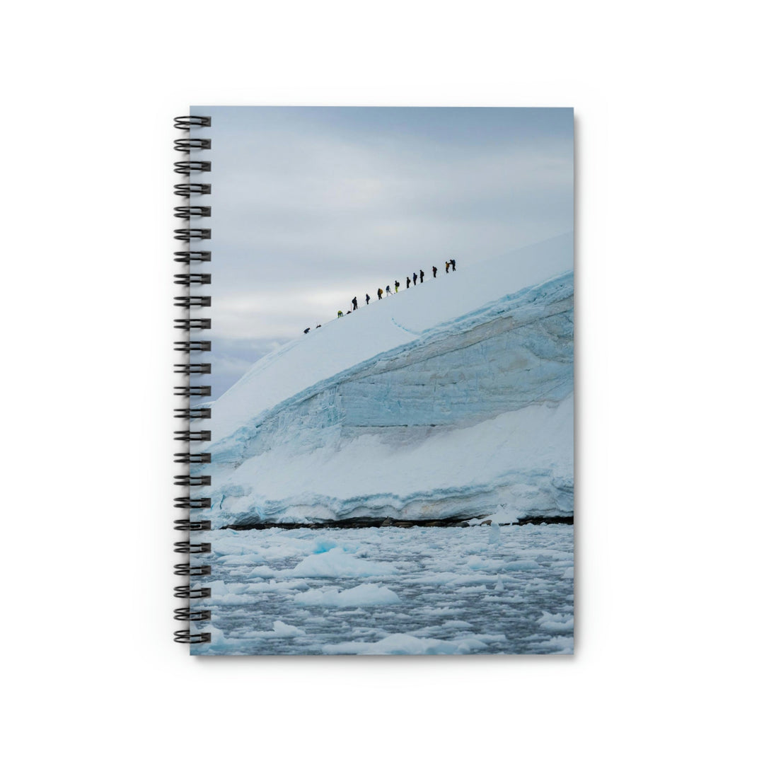 Preparing for the Climb - Spiral Ruled Line Notebook - Visiting This World