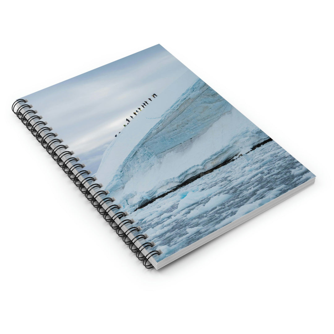 Preparing for the Climb - Spiral Ruled Line Notebook - Visiting This World