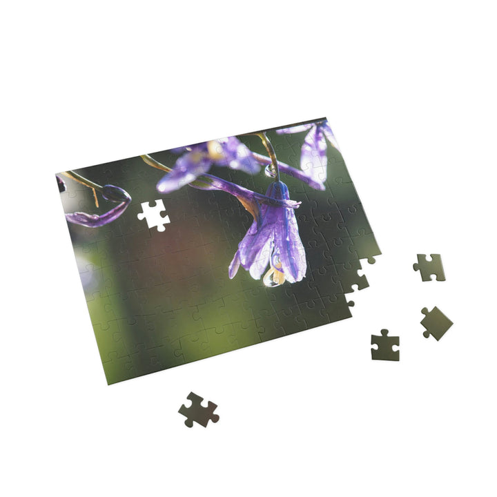 Purple Droplets - Nature Puzzle (96, 252, 500, 1000-Piece) - Visiting This World