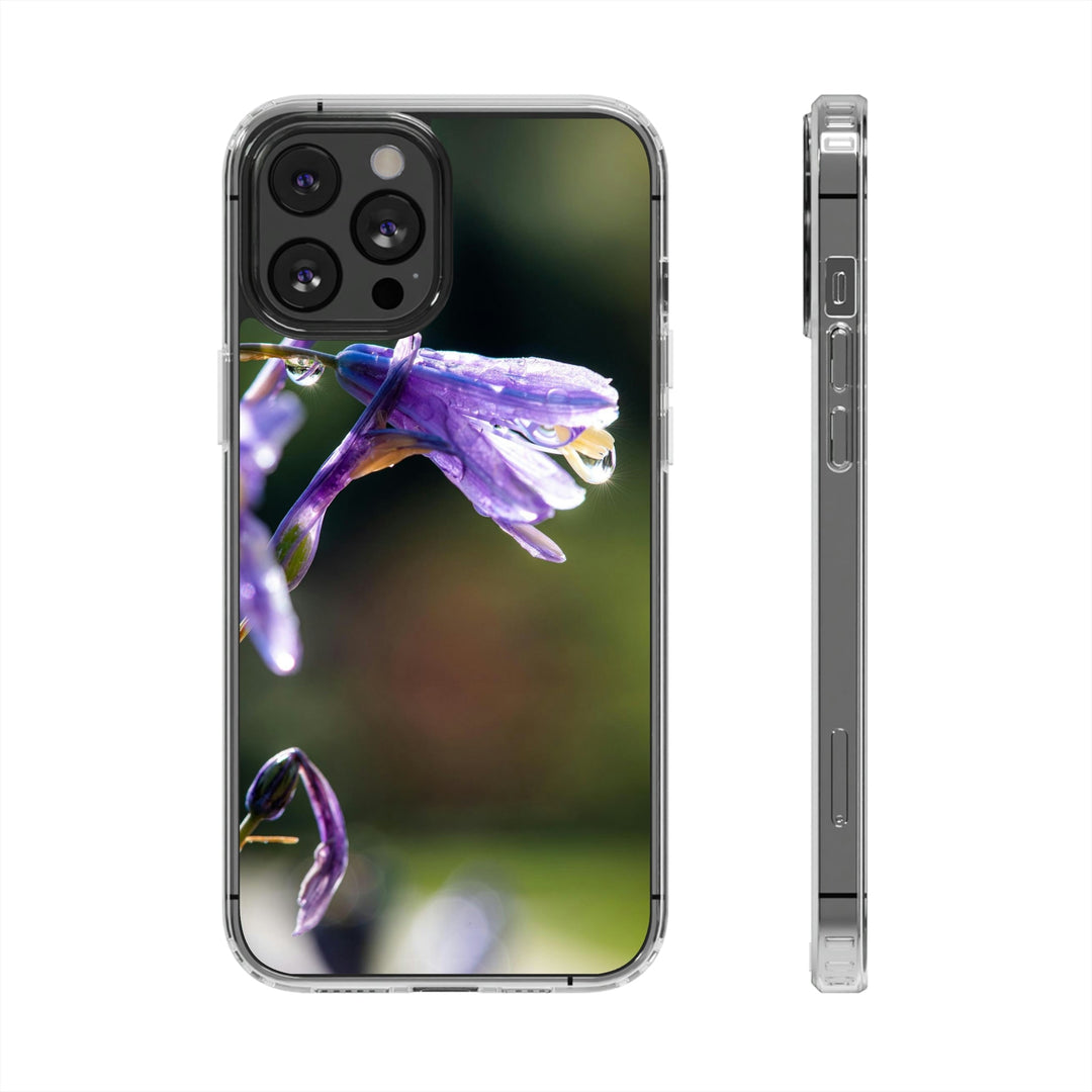 Purple Droplets - Phone Case Featuring Photography Art - Visiting This World