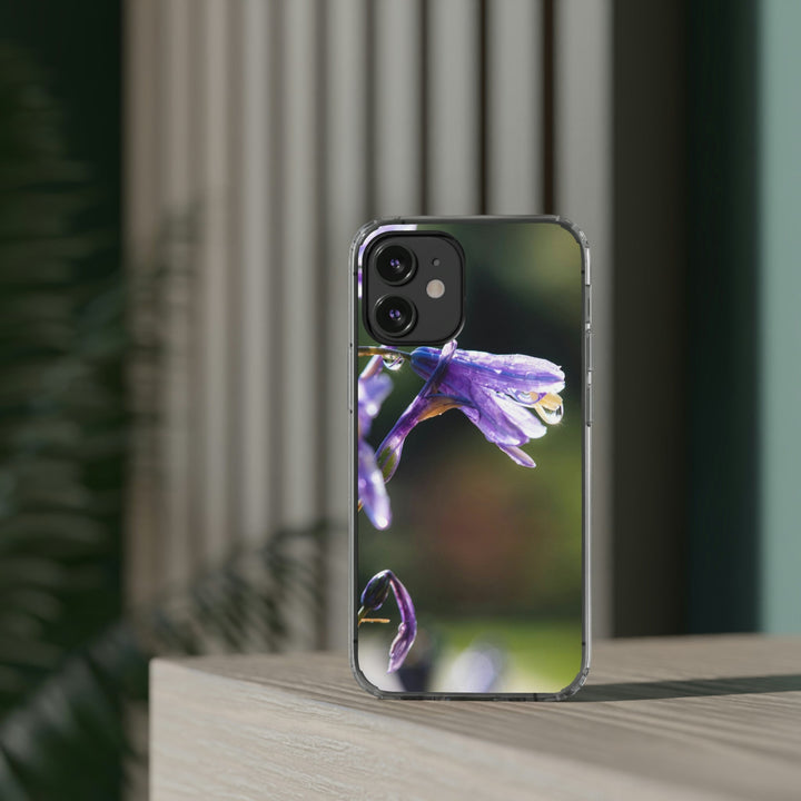 Purple Droplets - Phone Case Featuring Photography Art - Visiting This World