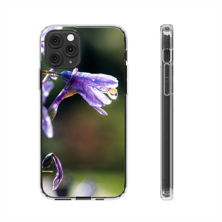 Purple Droplets - Phone Case Featuring Photography Art - Visiting This World