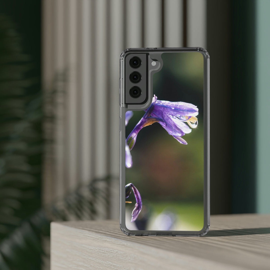 Purple Droplets - Phone Case Featuring Photography Art - Visiting This World