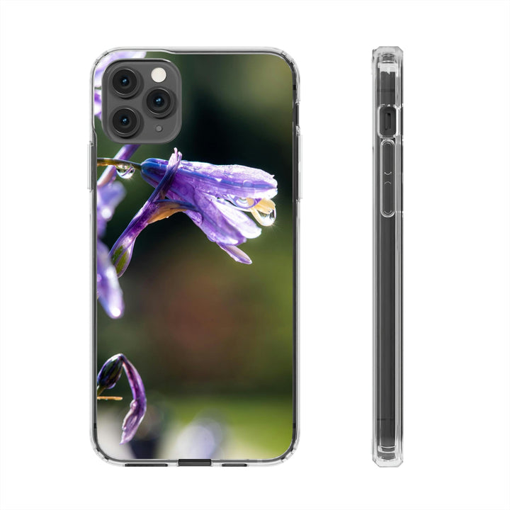 Purple Droplets - Phone Case Featuring Photography Art - Visiting This World