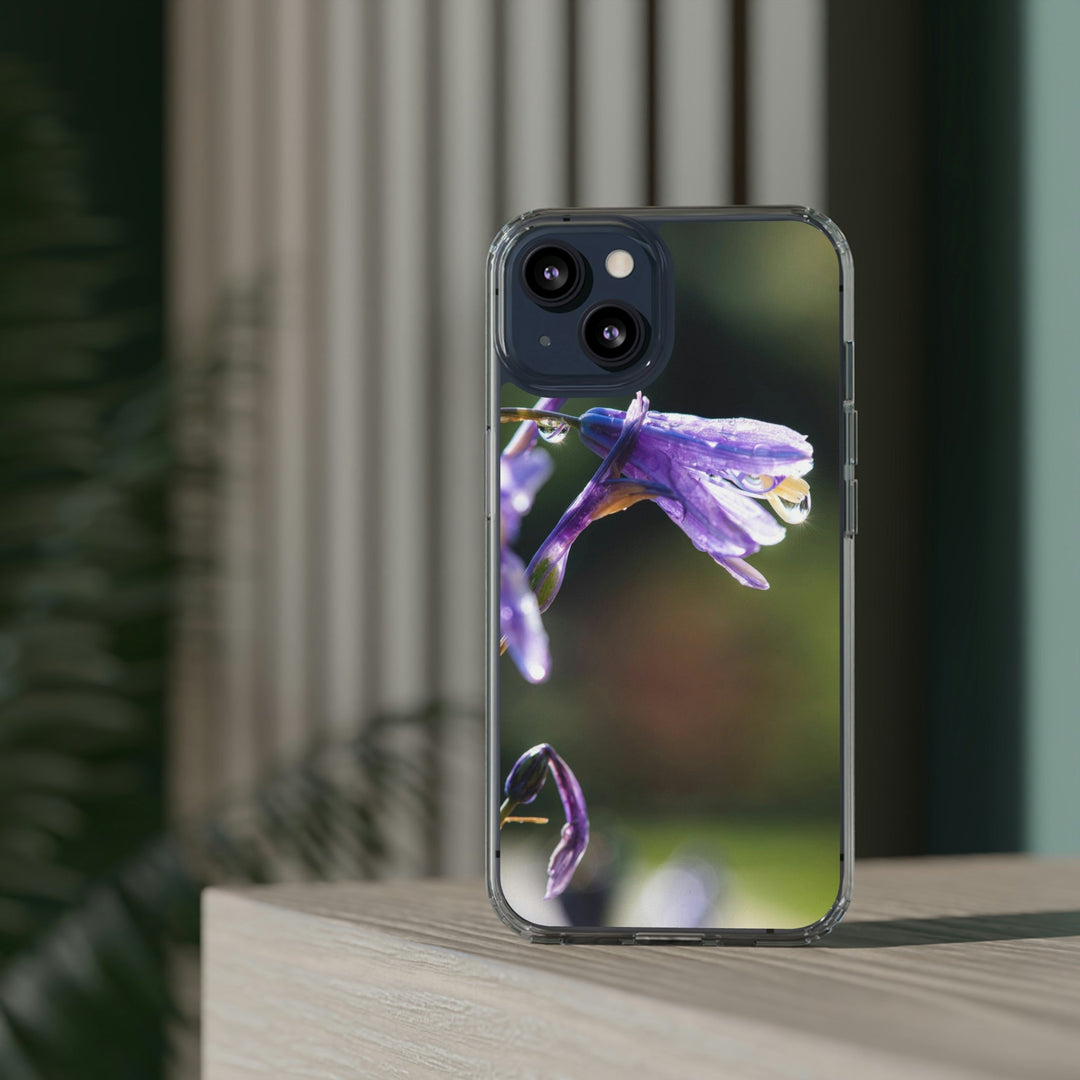 Purple Droplets - Phone Case Featuring Photography Art - Visiting This World