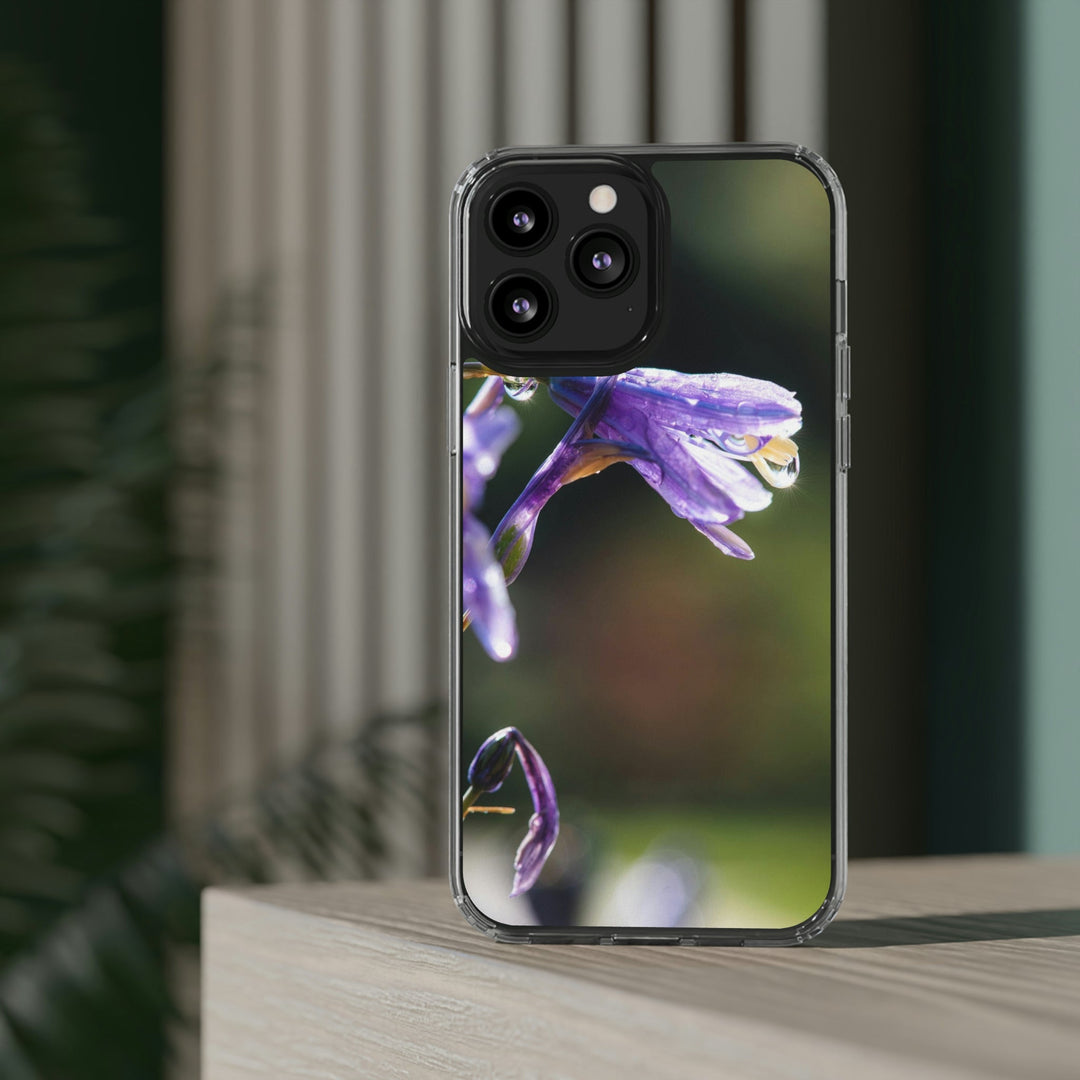 Purple Droplets - Phone Case Featuring Photography Art - Visiting This World