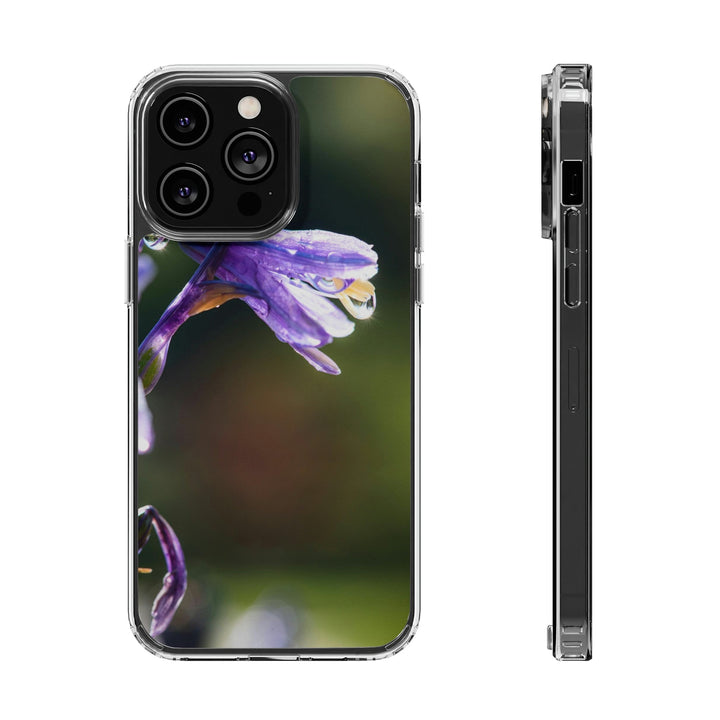 Purple Droplets - Phone Case Featuring Photography Art - Visiting This World