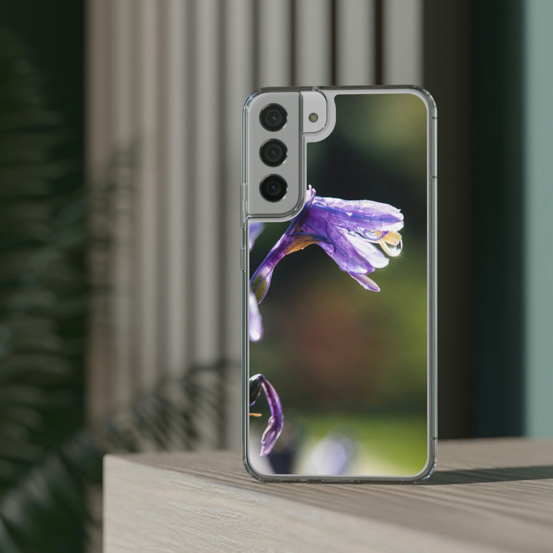 Purple Droplets - Phone Case Featuring Photography Art - Visiting This World