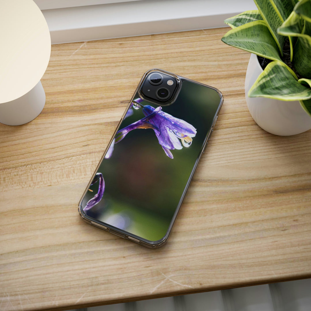 Purple Droplets - Phone Case Featuring Photography Art - Visiting This World