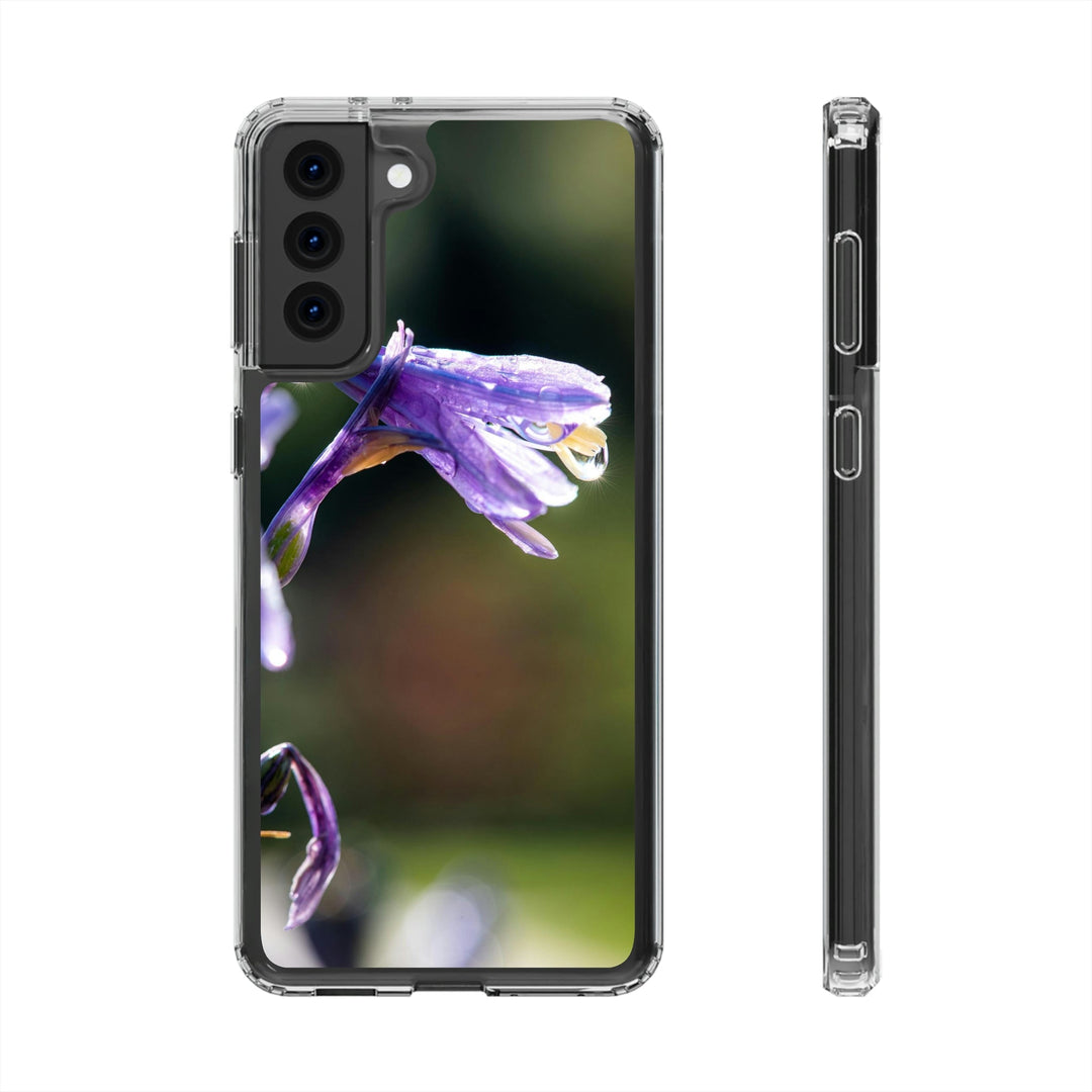 Purple Droplets - Phone Case Featuring Photography Art - Visiting This World