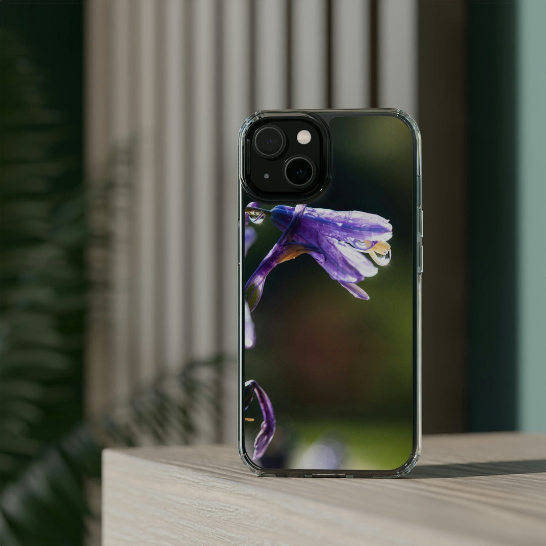 Purple Droplets - Phone Case Featuring Photography Art - Visiting This World