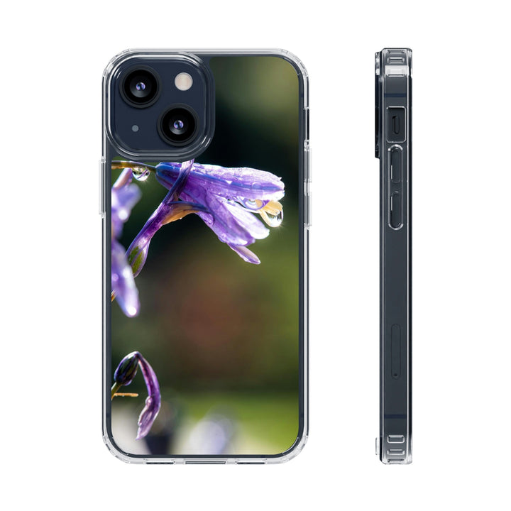 Purple Droplets - Phone Case Featuring Photography Art - Visiting This World