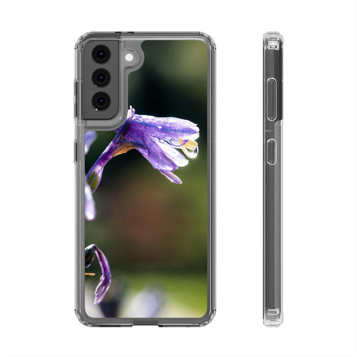 Purple Droplets - Phone Case Featuring Photography Art - Visiting This World