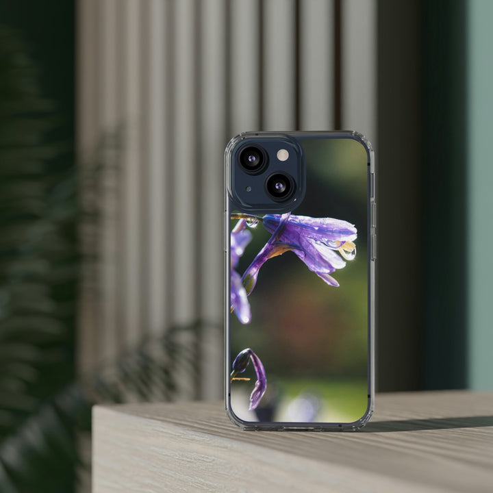 Purple Droplets - Phone Case Featuring Photography Art - Visiting This World