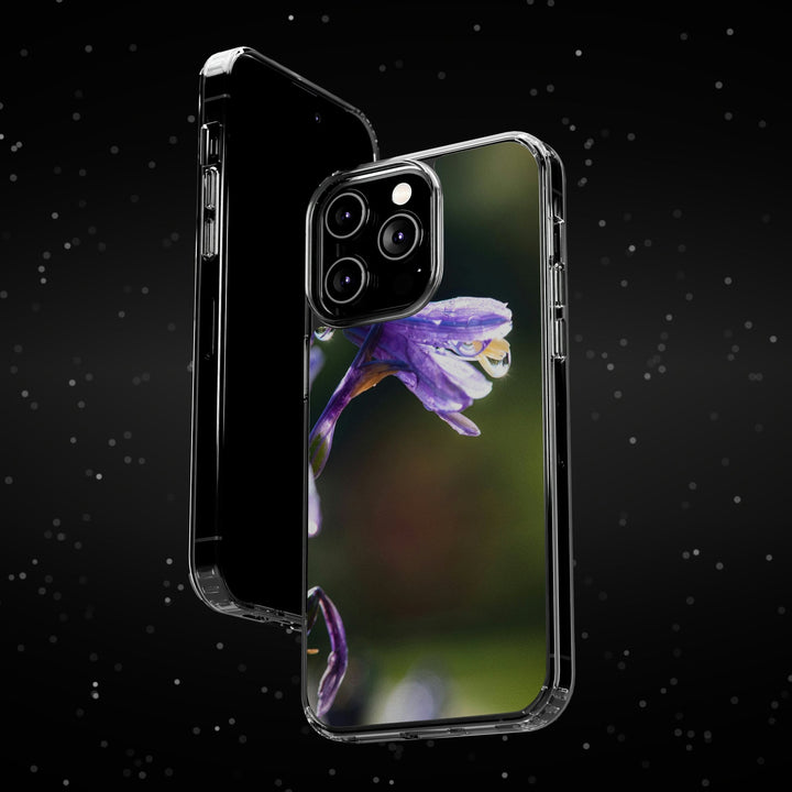 Purple Droplets - Phone Case Featuring Photography Art - Visiting This World