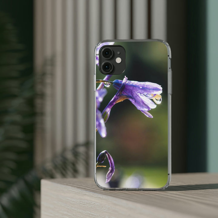 Purple Droplets - Phone Case Featuring Photography Art - Visiting This World