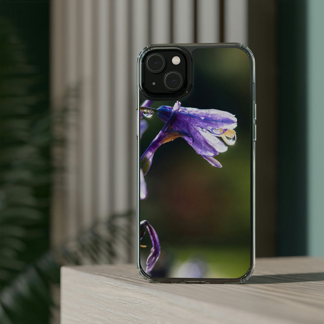 Purple Droplets - Phone Case Featuring Photography Art - Visiting This World