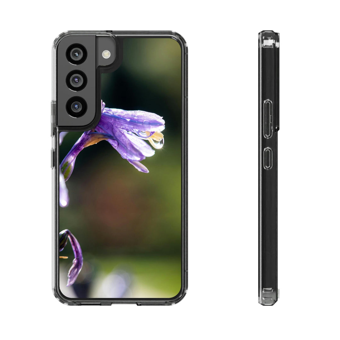 Purple Droplets - Phone Case Featuring Photography Art - Visiting This World