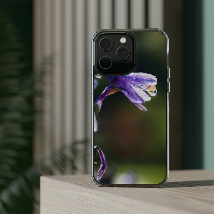 Purple Droplets - Phone Case Featuring Photography Art - Visiting This World