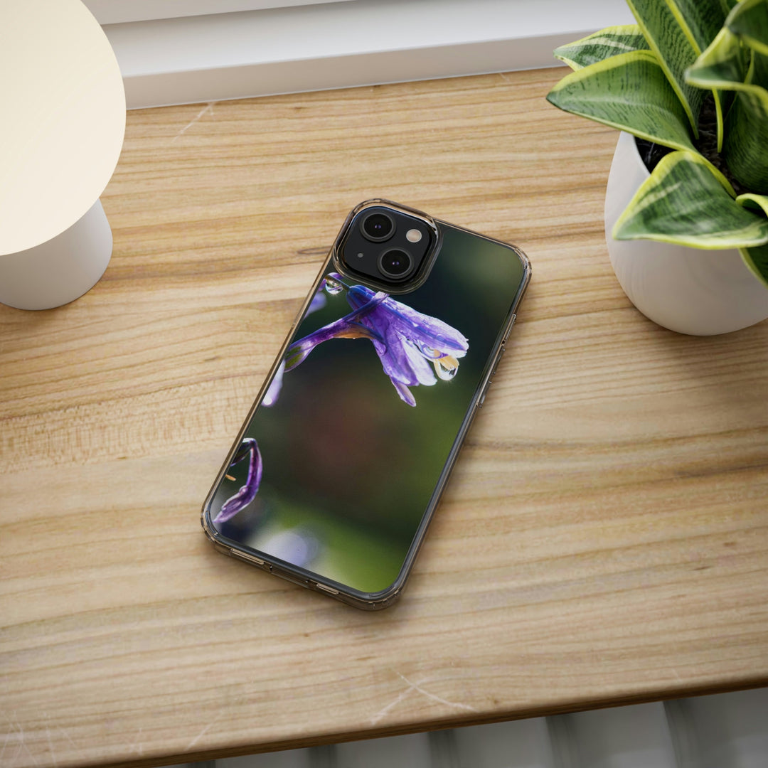 Purple Droplets - Phone Case Featuring Photography Art - Visiting This World