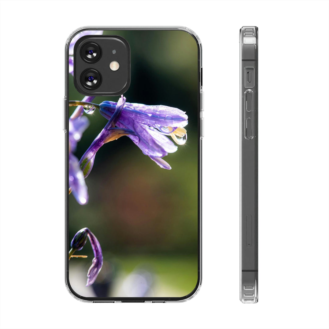 Purple Droplets - Phone Case Featuring Photography Art - Visiting This World