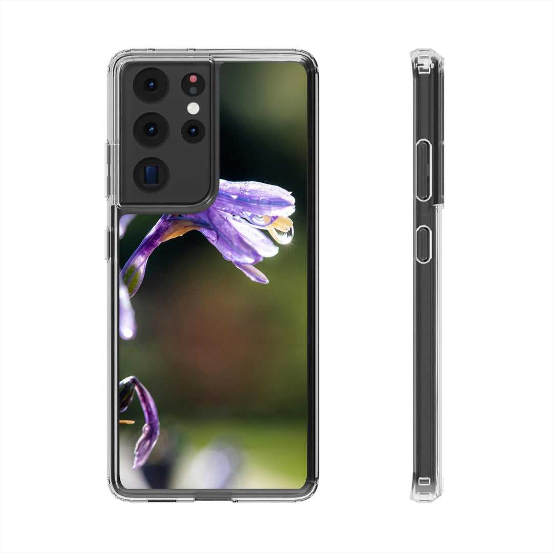 Purple Droplets - Phone Case Featuring Photography Art - Visiting This World