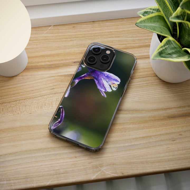 Purple Droplets - Phone Case Featuring Photography Art - Visiting This World