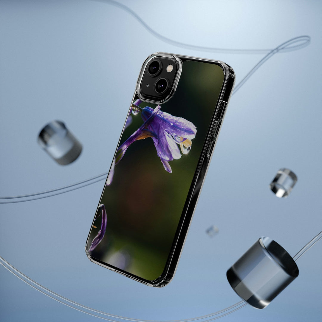 Purple Droplets - Phone Case Featuring Photography Art - Visiting This World