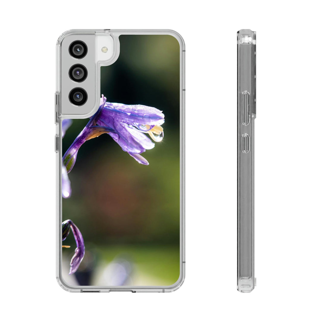 Purple Droplets - Phone Case Featuring Photography Art - Visiting This World