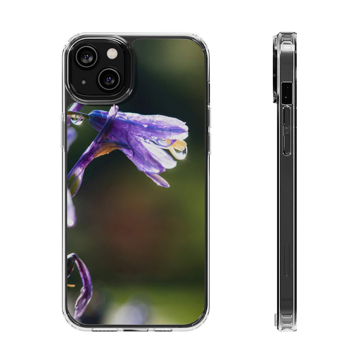 Purple Droplets - Phone Case Featuring Photography Art - Visiting This World