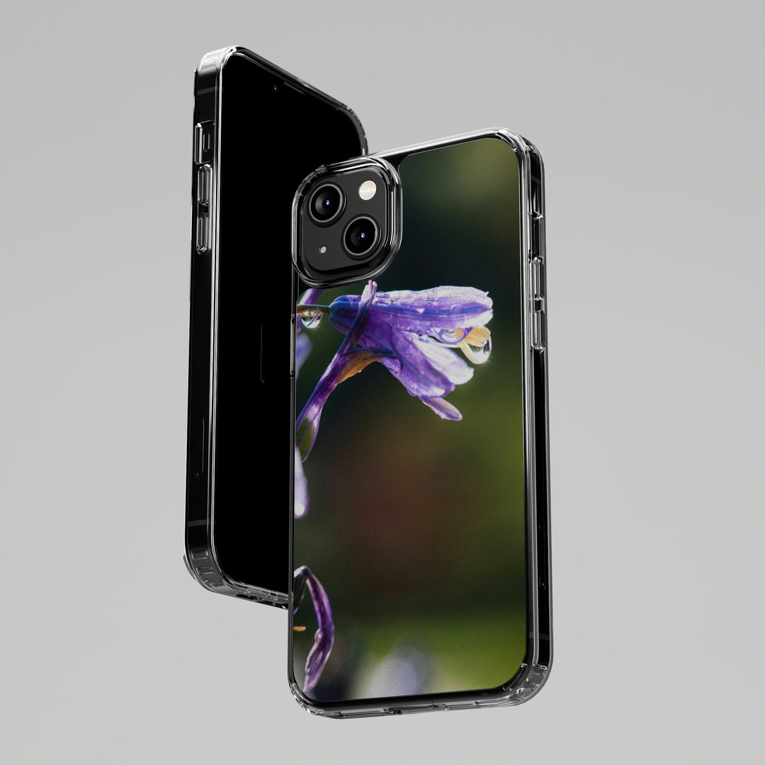 Purple Droplets - Phone Case Featuring Photography Art - Visiting This World