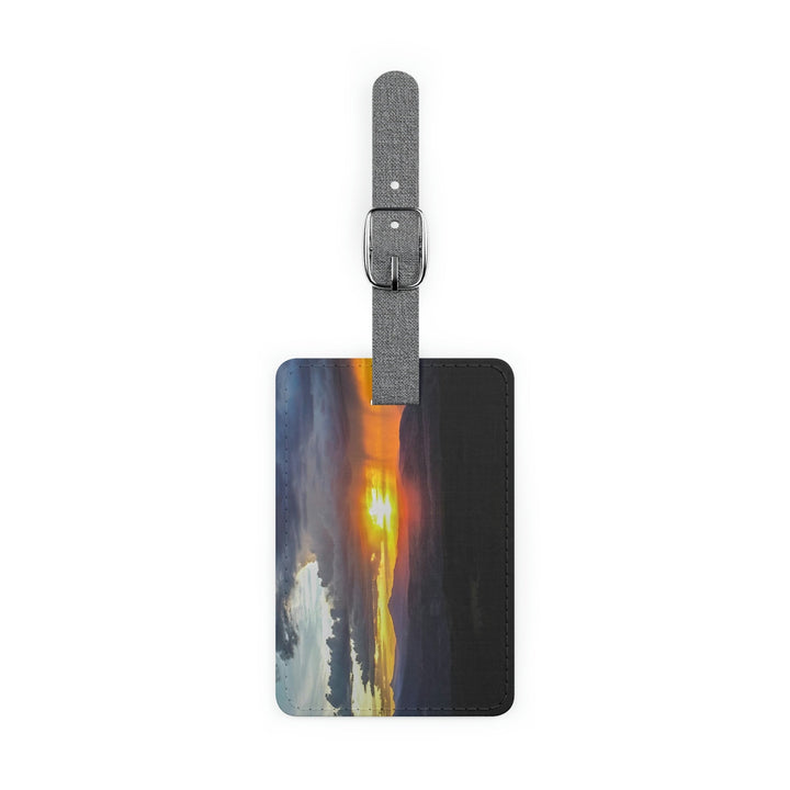 Rainy Sunset - Luggage Tag - Visiting This World