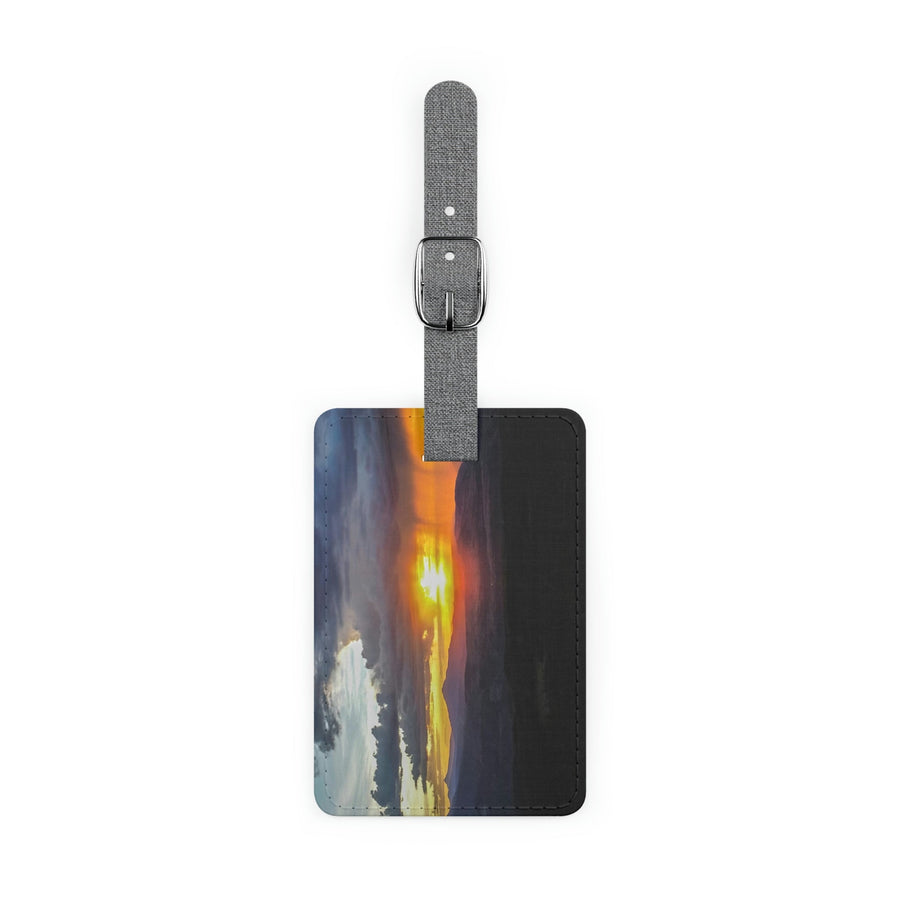 Rainy Sunset - Luggage Tag - Visiting This World