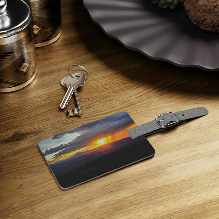 Rainy Sunset - Luggage Tag - Visiting This World