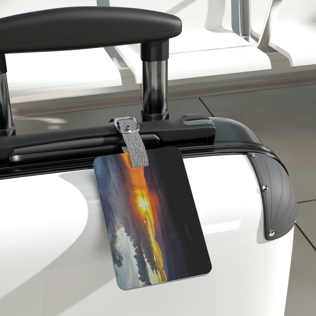 Rainy Sunset - Luggage Tag - Visiting This World