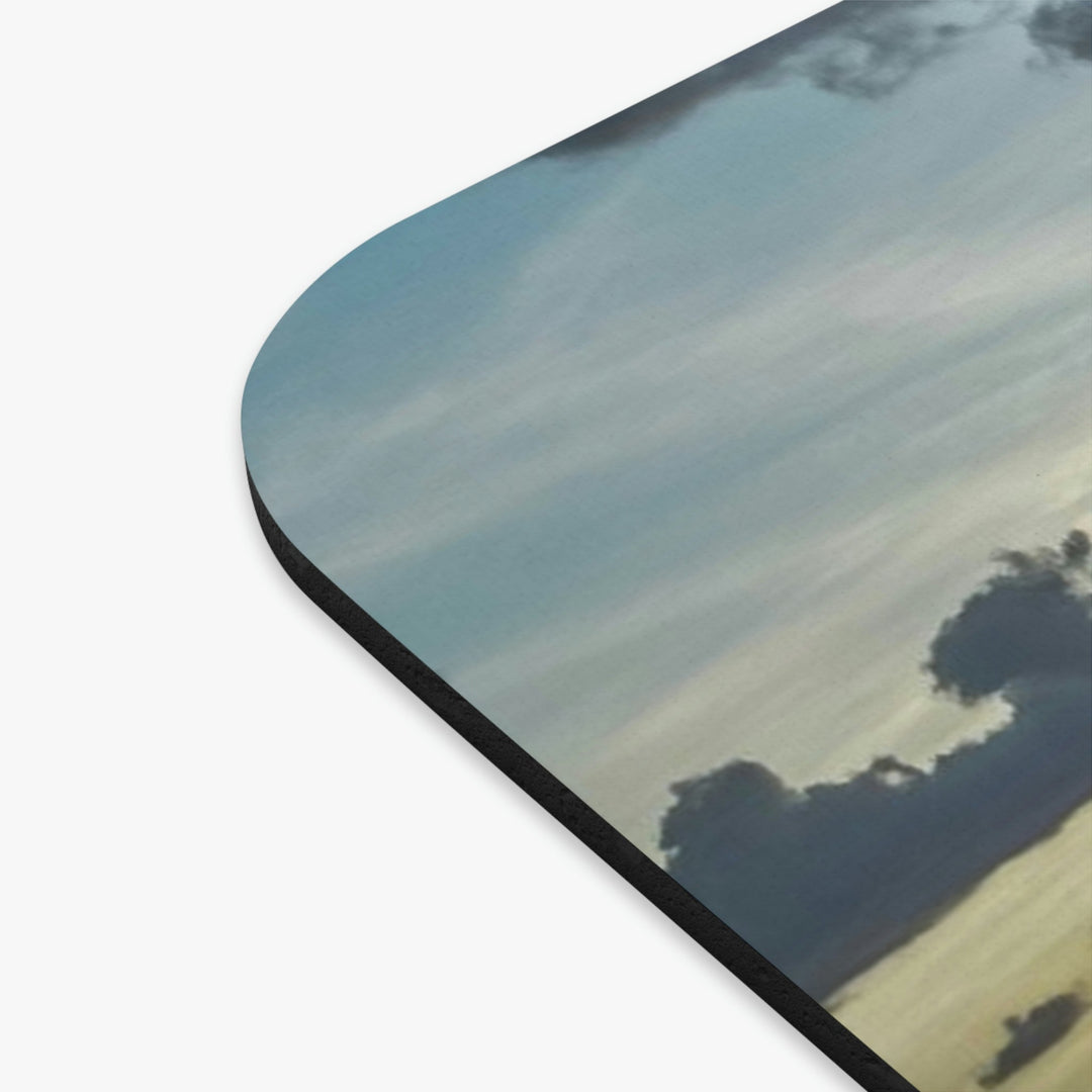 Rainy Sunset - Mouse Pad (Rectangle) - Visiting This World