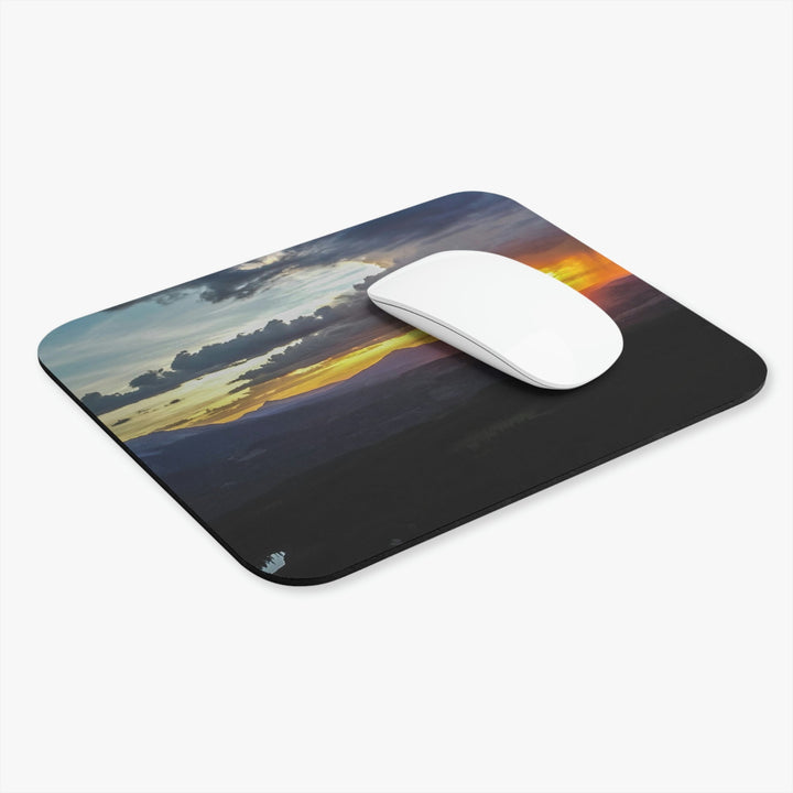 Rainy Sunset - Mouse Pad (Rectangle) - Visiting This World