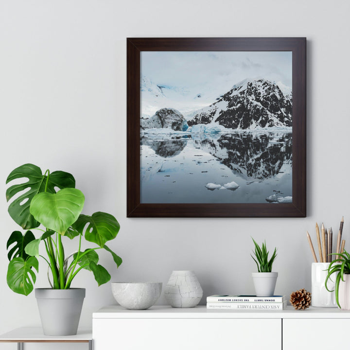 Reflected Calm - Framed Print - Visiting This World